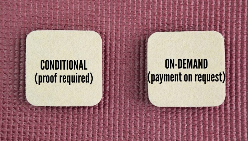 CONDITIONAL PAYMENT BOND CONSIDERATION-MAKE SURE THERE IS PAY-IF-PAID PROVISION